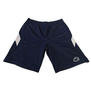 Pro Edge Penn State Nittany Lions Mens XL Mesh Athletic Shorts Navy Blue NCAA
